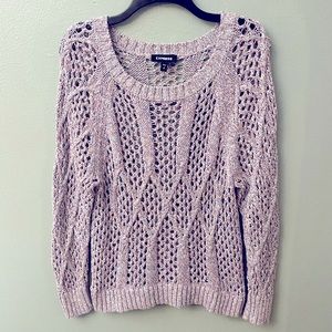Multicolored Loose Knit Sweater